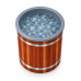 IceTub 100 (Grey7015)