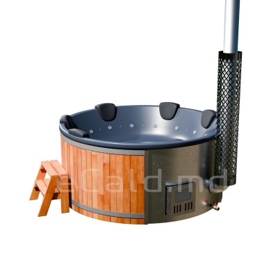 Ciubar din fibra de sticla "ELITE HIDRO 200" 200/180x85 (Grey)