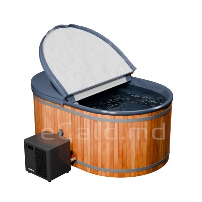 Ciubar cu apa rece din fibra de sticla,Ciler /190x130x100 Grey