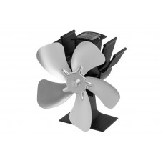 Ventilator cu 5 pale, argintiu