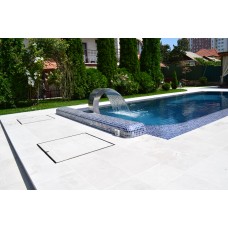Usita vizitare incorporata, pardoseala, INOX, 700 x 700 mm