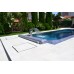 Usita vizitare incorporata, pardoseala, INOX, 700 x 700 mm