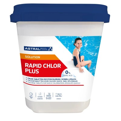 Astralpool RAPID CHLOR PLUS/30г таблетки, быстро растворимые (5кг)