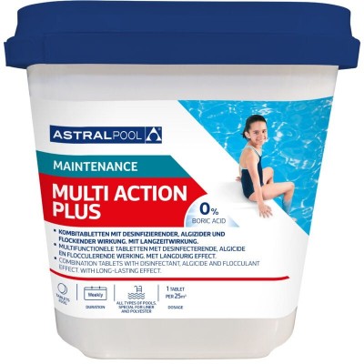 Astralpool MULTIACTION PLUS 250 г Таблетка 3в1 (5кг)