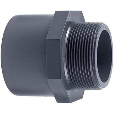 Niplu adaptor D50/40 x 1,5”M Cepex 32597