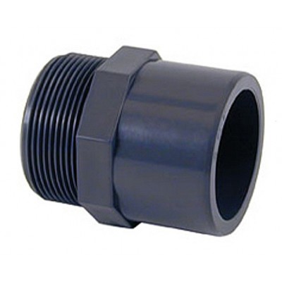 Niplu adaptor D63/50x2” M Cepex 02088
