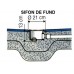 Sifon rotund ABS (p/u piscine din beton)