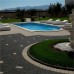 Bordură pentru piscină - ROMA 30 SMOKE Colț exterior 90°
