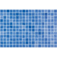 Стеклянная мозаика GN104 Cиний Squamers Pool Genuine