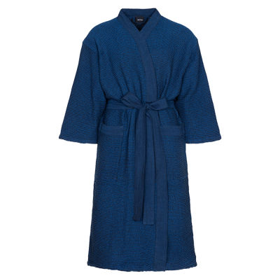 Банный халат RENTO Kenno-Темно/синий S/M