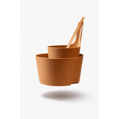 SET Lingura-Caldare-Cadită RENTO Pisara (NATURAL) 