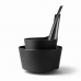 НАБОР Ковш-Ведро-Ванна RENTO Pisara  (ЧЕРНАЯ)