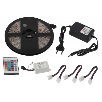 Комплект светодиодной ленты RGB для сауны 125°C/ 14.4W /5м