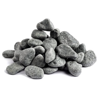 Камень для саун Оливин-диабаз округлый (Финляндия) 20 кг