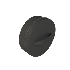 Mufă Grill'D cu mâner D250 negru (acoperire cu pulberi)