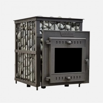 Sobă din fontă SUMMIT 18-25m3 Short cu plasa