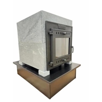 Печь чугунная SUMMIT 18-25m3 с облицовкой STEATOM